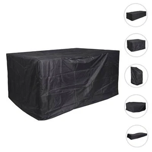 Abdeckhaube HWC-J41, Abdeckplane Schutzplane Schutzhülle, Gartenmöbel, anthrazit - Bild 1 von 16