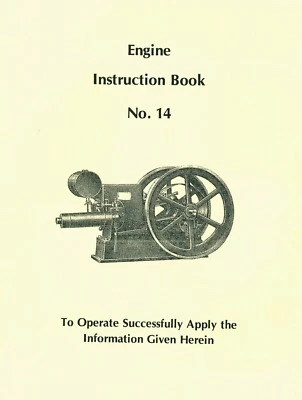 Witte 14 Engine Instruction Book (please read description) - Image 1 of 4