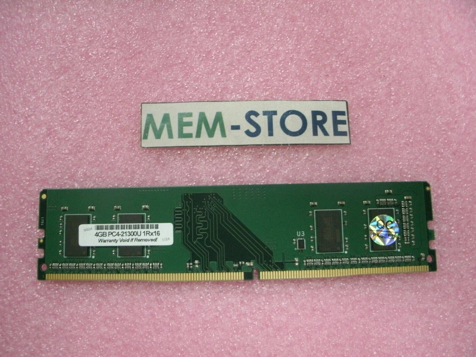 D4NE-2666-4G 4GB DDR4-2666 UDIMM RAM Replacement Synology RackStation RS2818RP+ - Image 1 of 1
