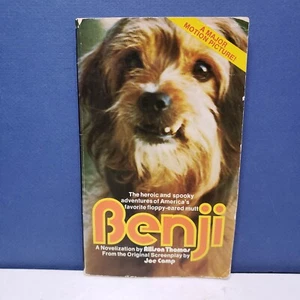 BENJI Movie Tie-In BOOK Paperback 1976 DOG Allison Thomas Joe Camp - Imagen 1 de 4