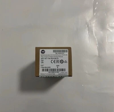 New Factory Seal Allen Bradley 1794-IE4XOE2 Flex 4 Input 2 Output Analog Module - Image 1 of 2