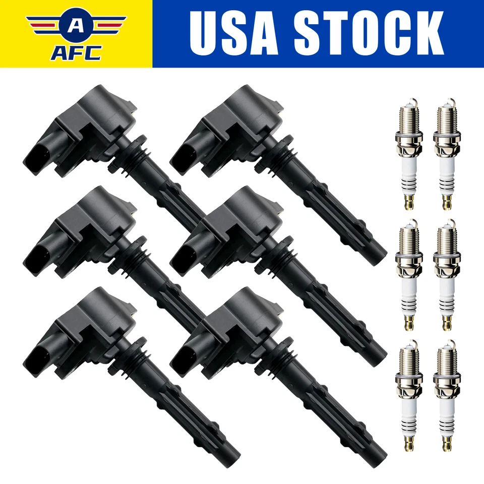 6*UF535 Ignition Coil Pack fit Mercedes-Benz Dodge C230 C350 Sprinter 5.5L C1691 Foto 1 de 4