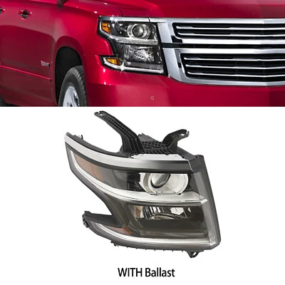For 2015-2020 Chevrolet Tahoe Suburban Xenon/HID Headlight Headlamps LH/RH Opt. Foto 1 de 4