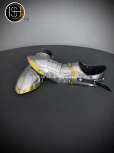 Mittelalter Ritter Sabaton, Fußpanzergarde, Larp Waerable Armor, Cosplay Rüstung. - Bild 1 von 10