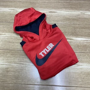 Sudadera Para Niños Nike Dri-FIT Con Capucha Suera Manga Larga Con Logo Swoosh - Picture 1 of 18