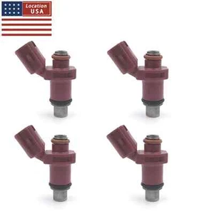 6D8-13761-00-00 4X Fuel Injectors For Yamaha Outboard 4 Stroke 80BEL 75-90HP US - Foto 1 di 5