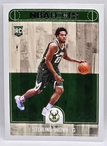Tarjeta de novato 17-18 NBA Hoops marrón esterlina (Milwaukee Bucks) #286 - Imagen 1 de 2