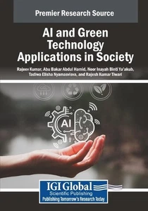 AI and Green Technology Applications in Society by Rajeev Kumar Paperback Book - Imagen 1 de 1