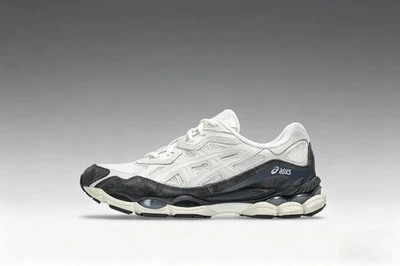 Zapatillas deportivas para hombre ASICS Gel-NYC 1203A383-111 blancas grises ahumadas talla 7-12” Foto 1 de 4