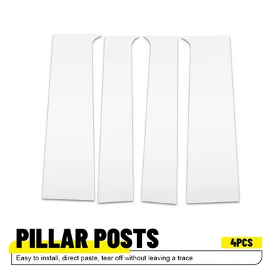 Cubierta de moldura de poste de pilar panel de ventana de puerta para Chevy Colorado GMC Canyon 2015-2022 Foto 1 de 4