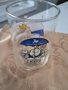 Vintage ~ 1977 ~ Verre Ziggy "Ici aux bons amis" 7-Up ~ Collection ~5" Excellent état ! - Photo 1/5