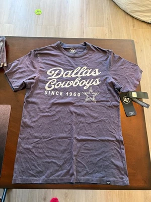 47 Marca Licencia NFL Dallas Cowboys Camiseta-Marina Foto 1 de 3