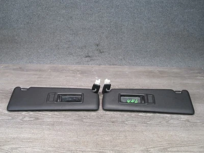 12-18 BMW F30 F31 328i 335i JUEGO DE 2 PARASOL DELANTERO IZQUIERDO Y DERECHO NEGRO OEM Foto 1 de 4