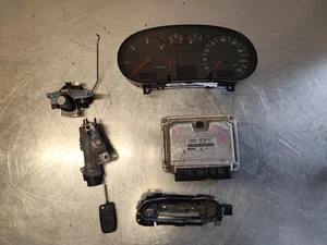 KIT DEMARRAGE ECU AUDI A 3 8L 1.9 TDI 130CV 038906019FT / 8L0920900M - Foto 1 di 12