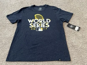 47 Marken T-Shirt World Series 2017 Erwachsene Medium Neu mit Etikett  - Bild 1 von 6