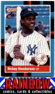 1988 Donruss New York Yankees Team Collection #277 Rickey Henderson
