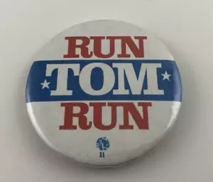 Pinback botón vintage Run Tom Run - Imagen 1 de 2