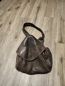 Vintage Canyon Outback Brown Leather Shoulder Bag Convertible Backpack, Hershley - Picture 1 of 9