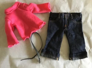 Puppenkleidung 18 Zoll Denim Jeans Outfit Sophia's passt AG Puppen - Bild 1 von 3