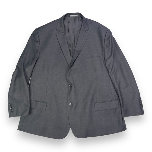 Blazer giacca cappotto sportivo Michael Kors taglia 52 lana grigia grande e alta business casual