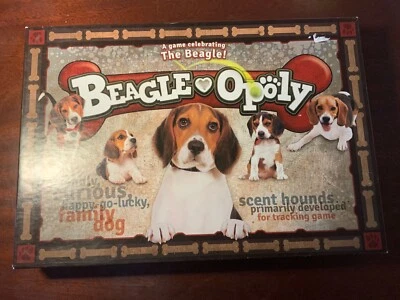 Beagle-Opoly Board Game Monopoly Style, Beagleopoly ) PREOWNED - Image 1 of 4