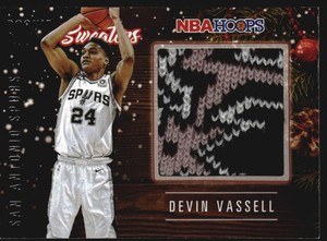 2020-21 Hoops Rookie Sweaters #28 Devin Vassell