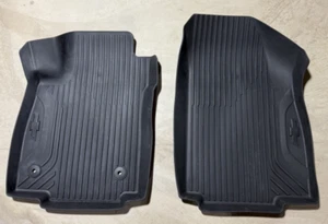 GM OEM 2017-2022 Trax first row all weather floor liners in black - Picture 1 of 5