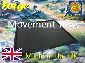 Wargaming Movement Tray All Sizes s PLA Plastic for War Gaming Tabletop Games - Picture 1 of 16