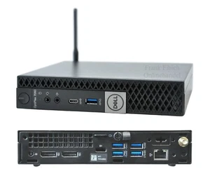 Dell OptiPlex 7060 Micro 512GB NVMe SSD i5 9500T - 16/32GB RAM - WLAN - Win Pro - Bild 1 von 1