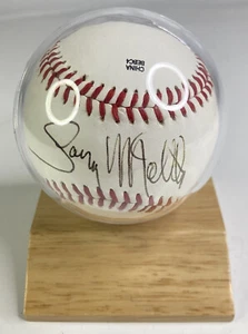 Chicago Cubs Gary “Sarge” Matthews Signed Rawlings Official OLB1 League Baseball - Picture 1 of 7