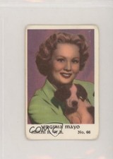 1954 Dutch Gum Serie E Virginia Mayo #66 f5h
