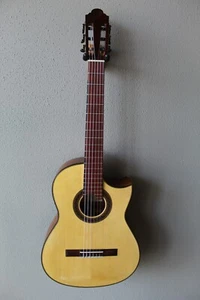 Marlon (Francisco) Navarro Acoustic/Electric Spruce Top Classical Guitar - 640 - Picture 1 of 11