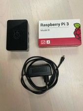 Raspberry Pi 3 Model B 1,2 GHZ 1GB RAM WLAN LAN Set mit Netzteil und Gehäuse