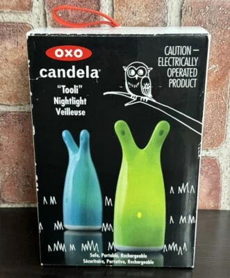 Super RARE OXO Candela Tooli 2 (green and blue lights LED lights Child Room Camp - Image 1 of 4