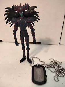 Yu-Gi-Oh! Action Figure Magician of Black Chaos Kazuki 1996 7 Inch w/ Dog Tag - Picture 1 of 5