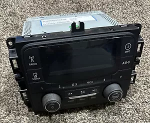 15 16 Dodge Pickup Receiver AM FM XM w Display Screen P68245816AC - Picture 1 of 14