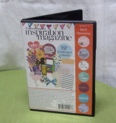 CRAFTERS INSPIRATION Digital Crafting 2-CD-Rom Fiona Clayton mixed-media - Image 1 of 3