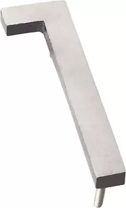 (Number 1) Montague Metal MHN-10-F-BK2--BK2-1 Floating House Number 10" Aluminum - Picture 1 of 3
