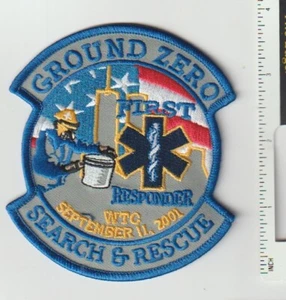 A Tribute to New Yorks Finest Sept. 11 2001 patch from Australia - Picture 1 of 2
