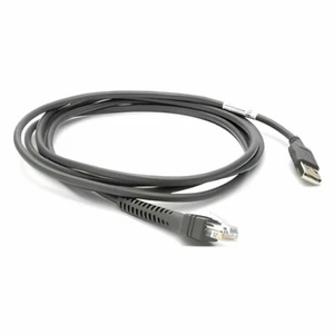 Zebra CBA-U51-S16ZAR 16Ft Cable Multiplane Scanner Standard USB MP6000 MP7000 - Picture 1 of 4
