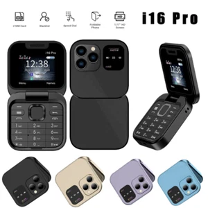 Odblokowany telefon komórkowy z klapką 1,77 cala Dual SIM 2G Speed Dial FM HD Ekran Telefon - Zdjęcie 1 z 27