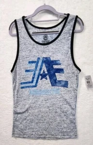 AMERICAN FIGHTER Men's M Tank Muscle Athletic T-shirt MMA gray/blue NWT - Picture 1 of 5