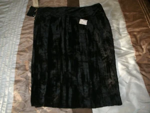 Falda de terciopelo/terciopelo negro Jesa & Jonnie juniors talla 3 - Imagen 1 de 9