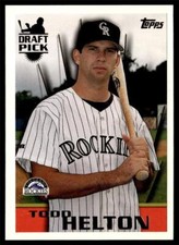 1996 Todd Helton Colorado Rockies Topps Baseball Card # 13