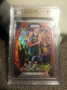 2017-18 Panini Prizm Red Shimmer #15 Gordon Hayward BGS 9.5 Utah Jazz SP 4/8 - Bild 1 von 5