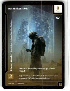 Wonders Of The First - Hex Hunter HX-11 346/401 Primary Wonder - Picture 1 of 2