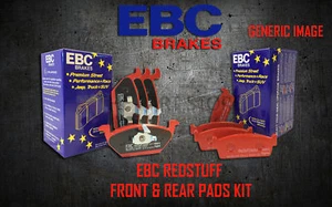 NEW EBC REDSTUFF FRONT AND REAR BRAKE PADS KIT PERFORMANCE PADS PADKIT2007 - Picture 1 of 6