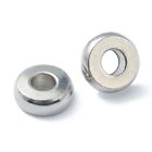 1000pcs Stainless Steel Flat Round Bead Spacers 4x1.5mm Jewelry Bracelet Finding