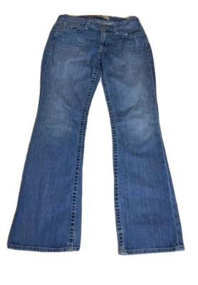 Womens 29R (31x31 Actual) BIG STAR Hazel Curvy Medium Wash Stretch Blue Jean - Image 1 of 4