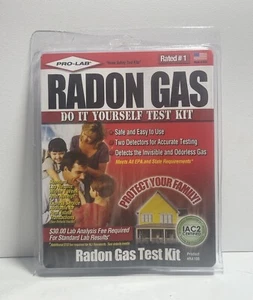 Pro-Lab Radon Gas Test Kit RA100 Mail In For Results (Requires Lab Fee) - Picture 1 of 2